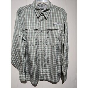 Habit M NEW Hiking Vented Fishing Shirt  Long Sleeve Camp Men Uv Protection 40+